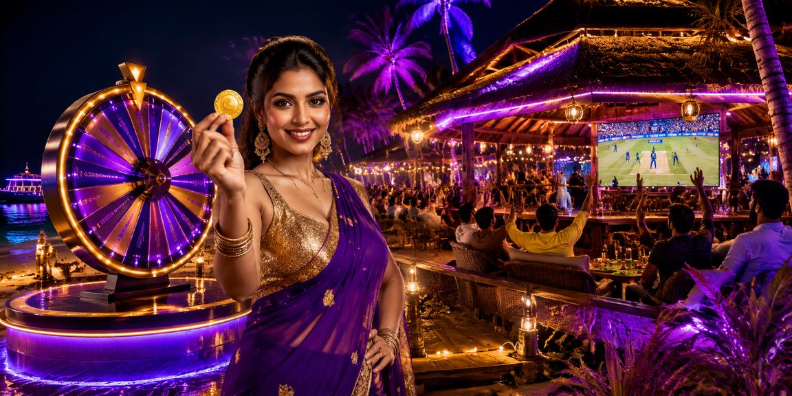 সেন্ট মার্টিনের নৈশ বাজারে ক্রিকেট বাজির দৃশ্য